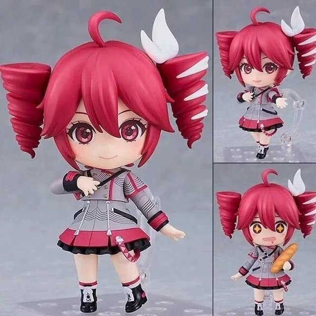 Bandai Kasane Teto Chibi-Figur, Einzelfigur, Kunststoff, Bunt / Mehrfarbig - Bild 1