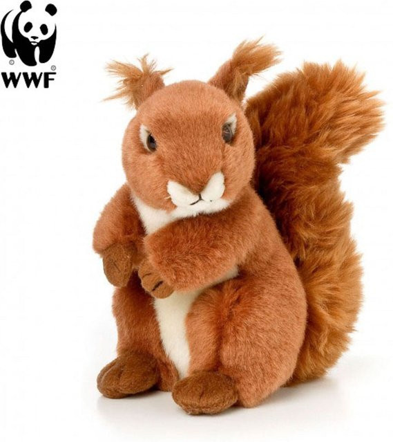 WWF Eichhörnchen, Plüschtier, Braun - Bild 1