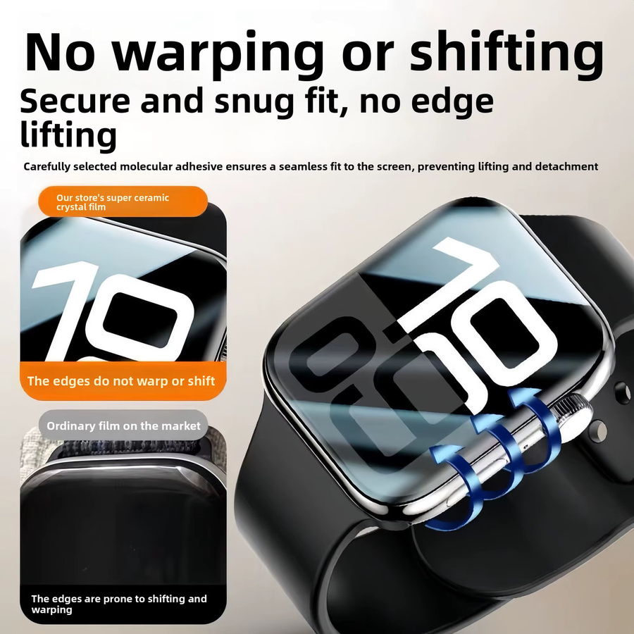 Xiaomi Displayschutzfolie für Smart Band 10 Pro, 2 Stück, transparent - Bild 4