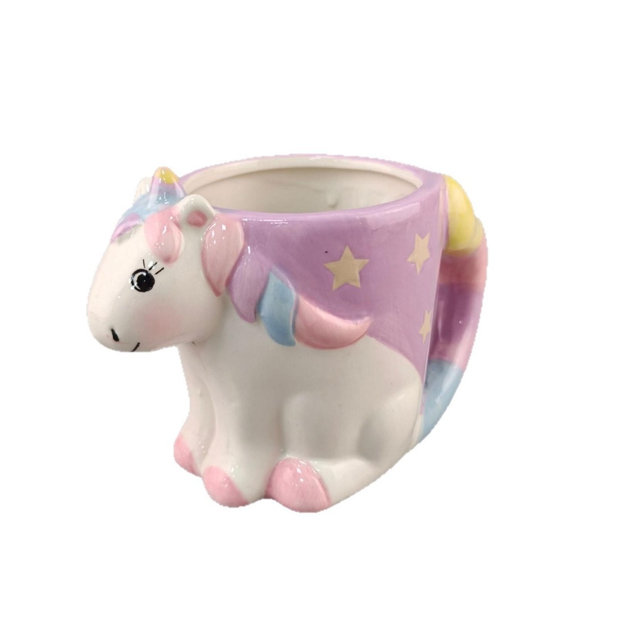 WJG Pretty B Einhorn-Tasse aus Keramik in Multicolour, 301-400ml - Bild 2