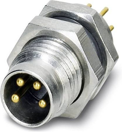 Phoenix Contact 1694347 Sensor-Aktor-Einbausteckverbinder M8 Stecker in Silber mit 20 Polen und Schraubanschluss - Bild 1