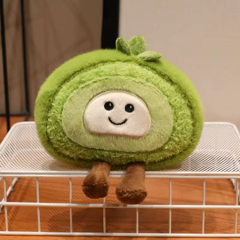 Keeppley Roll-Kuchen-Puppe, Plüsch / Textil, Grün - Bild 1