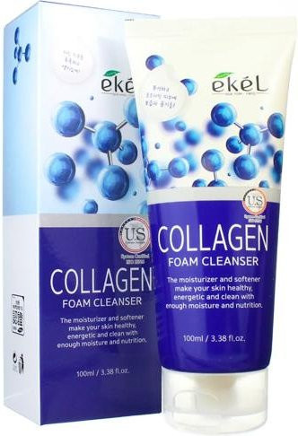 Ekel Schaumreiniger Gesicht, Kollagen, 100 ml - Bild 1