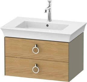 Duravit Waschtischunterschrank White Tulip in Weiß Hochglanz B/T/H: 41 x 68,4 x 45,8 cm - Bild 1