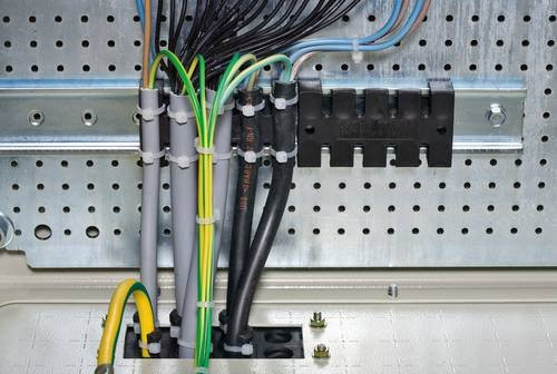Schneider Electric NSYSCCDINLG75 Montagematerial aus Kunststoff, 10 Stück, Mehrfarbig - Bild 1