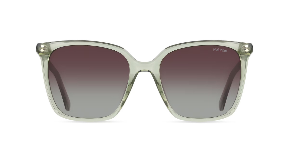 Polaroid PLD 4201/S/X Sonnenbrille, Vollrand, Quadratisch, Acetat, Damen, Grün - Bild 1