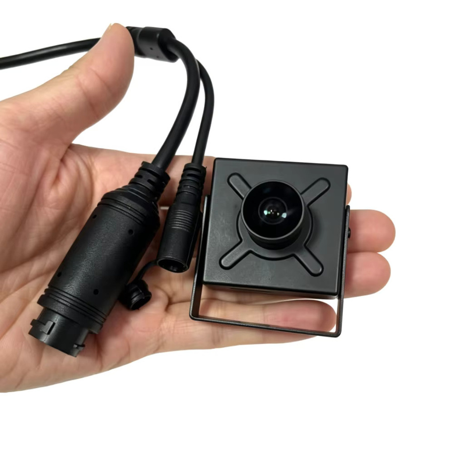 HQCAM Mini PoE IP-Kamera 8MP 4K FHD mit 170° Weitwinkelobjektiv, Schwarz, ONVIF P2P RTSP Innenüberwachungskamera - Bild 6