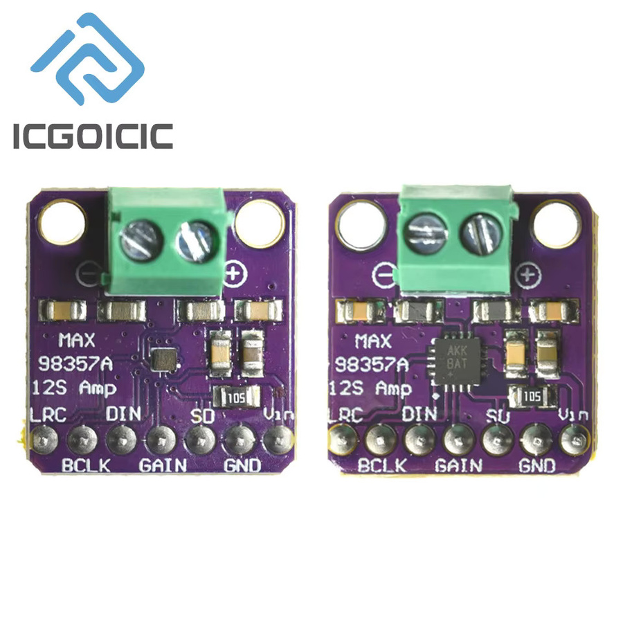 MAX98357 I2S 3W Class D Verstärkermodul – Filterloser DAC für Raspberry Pi und ESP32-Audioprojekte - Bild 2