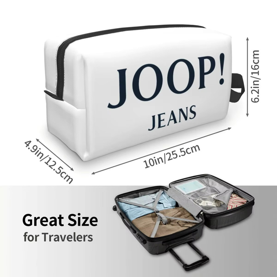 Joop-Jeans Reise-Kosmetiktasche für Damen als Make-up Organizer in Weiß, B/T/H: 25,0 x 12,0 cm - Bild 2