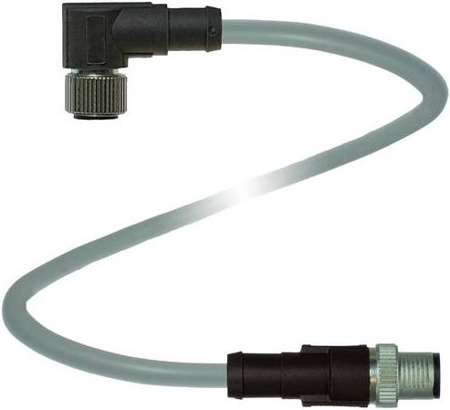 Pepperl+Fuchs Sensor-Aktor-Steckverbinder 70129025, konfektioniert, 5-polig, grau, Länge: 2 m - Bild 1