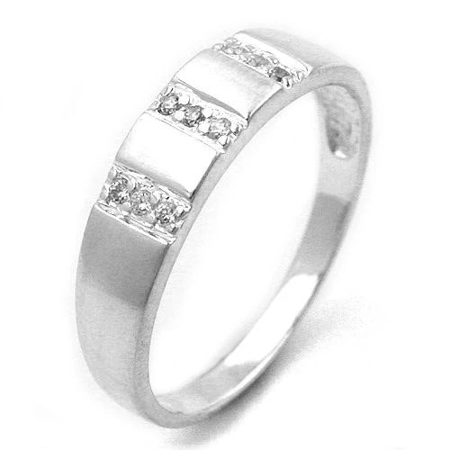 SIGO Ring 925 Silber, Zirkonia, Ringgröße 54 - Bild 1