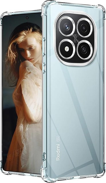 Stoßfeste transparente Airbag Schutzhülle für Xiaomi Redmi Note 14 Pro Plus 5G Case - Bild 1