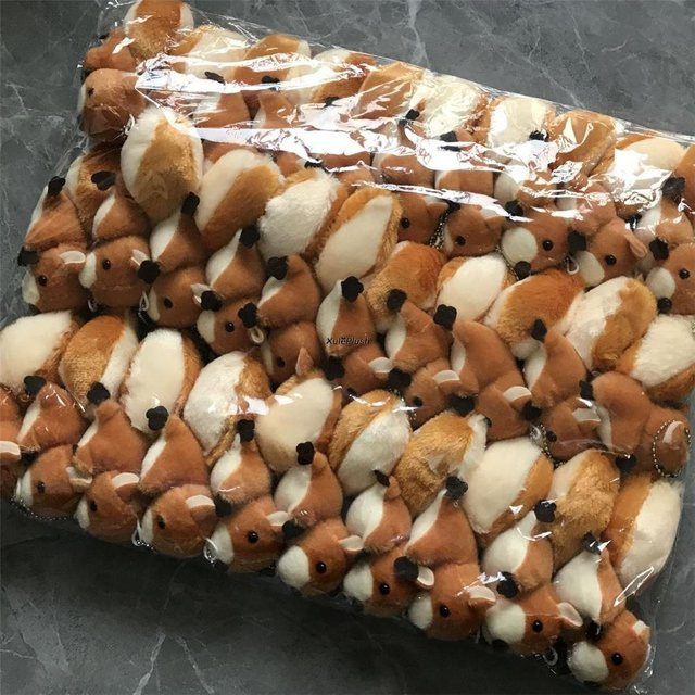 Eichhörnchen Plüschpuppe, Schlüsselanhänger, 10-teiliges Set, ab 3 Jahren - Bild 1