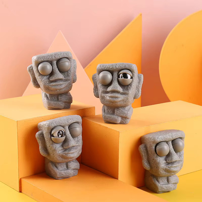 Meade Moai-Statue, weiches Stress-Spielzeug - Bild 3