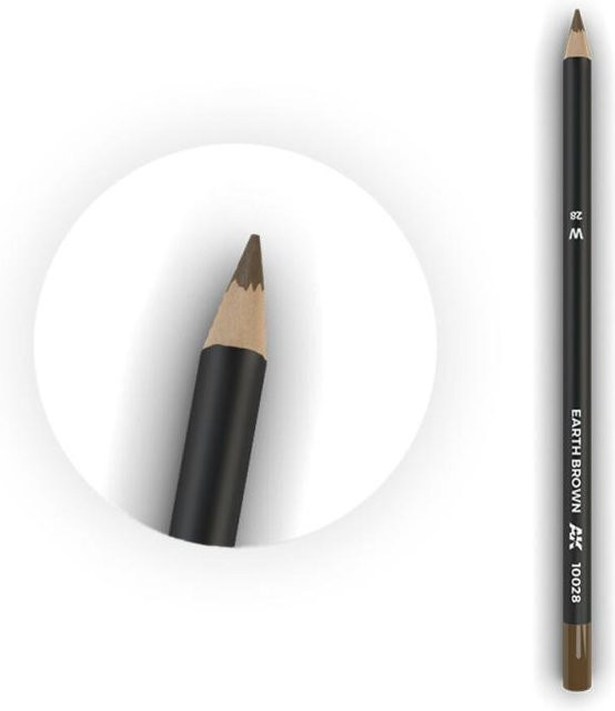 AK Interactive Aquarellstift Earth Brown - Bild 1