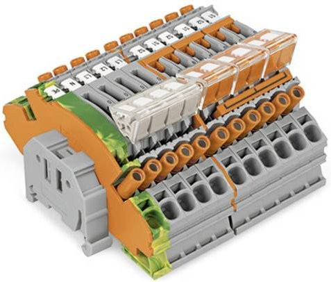 WAGO Klemmenblock 2007-8873 Push-In-Klemme multicolor - Bild 1