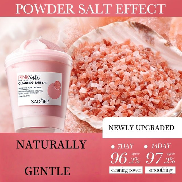 Sadoer Himalaya-Pulversalz Badesalz Peeling, Unisex - Bild 1