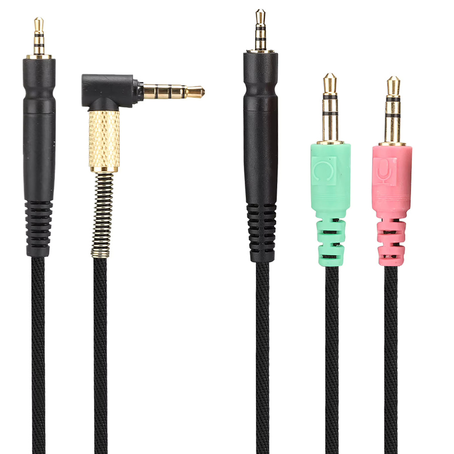 Sennheiser Gaming-Kopfhörerkabel mit 3,5 mm Klinkenanschluss in Schwarz für G4ME ONE, PC 373D, PC37X, GSP350, GSP500 und GSP600 Headsets - Bild 5