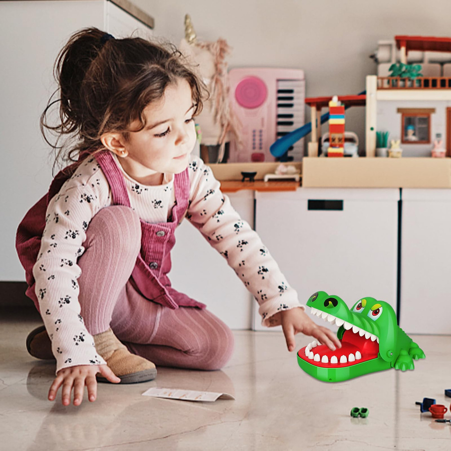 Yiran toy Krokodilzähne Fingerbeißen Spielzeug Mehrspieler-Spielparty Streich Requisiten Handbiss-Trick Dekompression Anti-Stress-Spielzeug - Bild 3