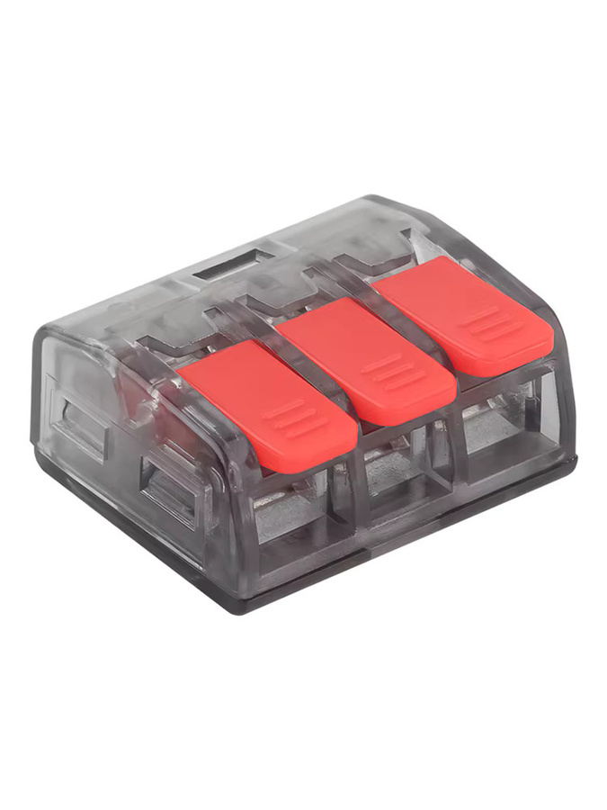 JINH CMK63 Serie Mini Terminal Blöcke Set mit 2/3/5 Ports Schnell Hebel Stecker für Kabelverdrahtung und DIY Beleuchtung, 25 Stück - Bild 7