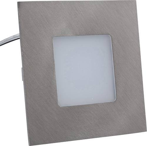 Heitronic 27693 LED-Einbauleuchte für Treppen in Edelstahl gebürstet, Silber, 2W - Bild 1