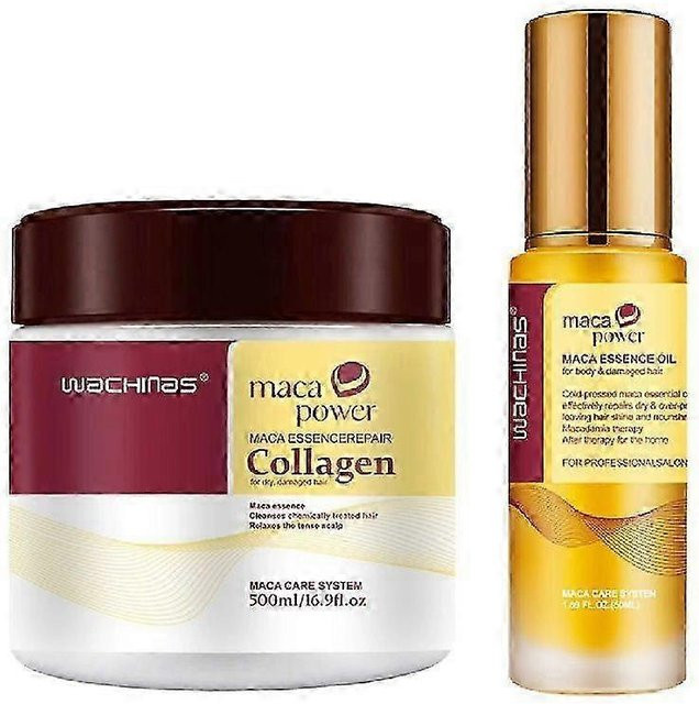 zerong Kollagen Haarbehandlung und Arganöl Haarserum, 550 ml - Bild 1