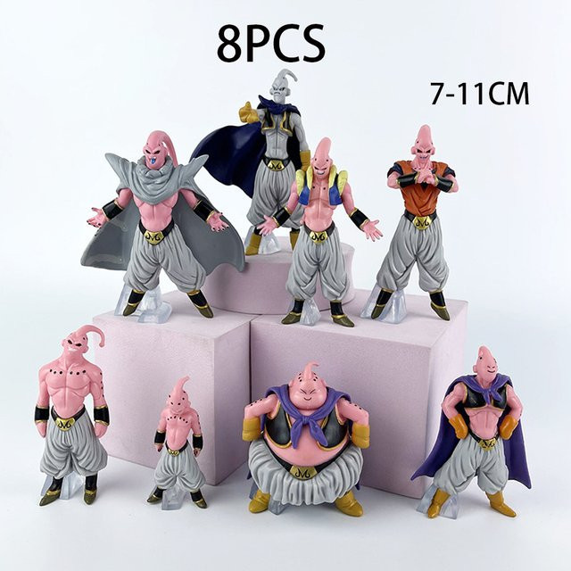 Bandai Dragon Ball Z Majin Buu Figuren, 8-teiliges Set, Actionfiguren - Bild 1
