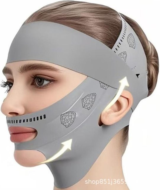 GlowEssence Lifting & Straffende Doppelkinn-Schlafmaske, Pink, Unisex - Bild 1