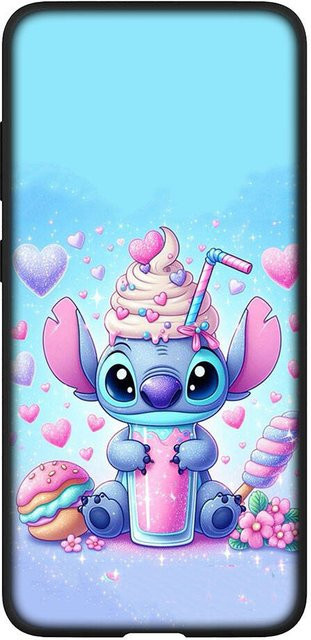 Süße Lilo Stitch Handyhülle für Samsung Galaxy S25 S24 S23 S22 S21 Ultra FE A05 A06 A15 A16 A36 A37 A35 A54 A55 A56 A57 A25 A26 A53 A17 in Blau - Bild 1