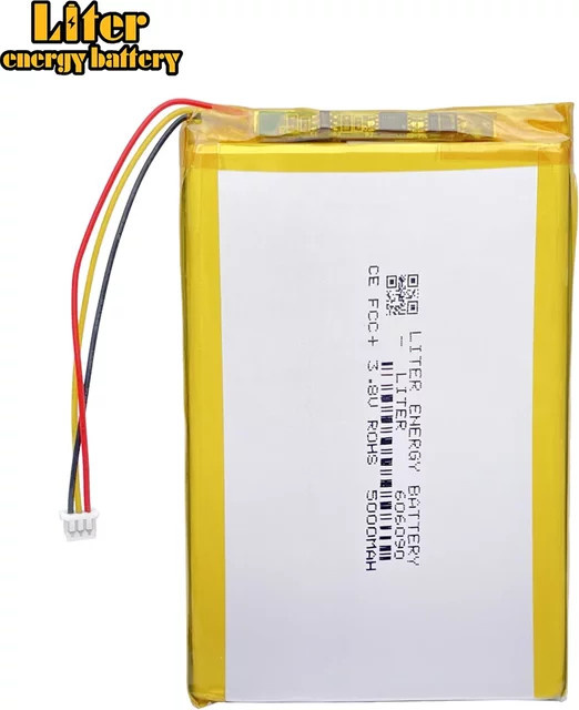 Anbernic Ersatz Li-Ion Akku 3,8 V 5000 mAh für RG505 Handheld-Konsole Gelb - Bild 1