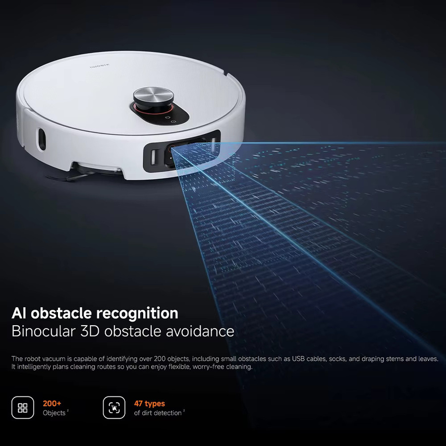 Xiaomi Robot Vacuum 5 Pro Saugroboter mit 20000Pa Saugkraft und Selbstreinigungsstation in Weiß - Bild 4