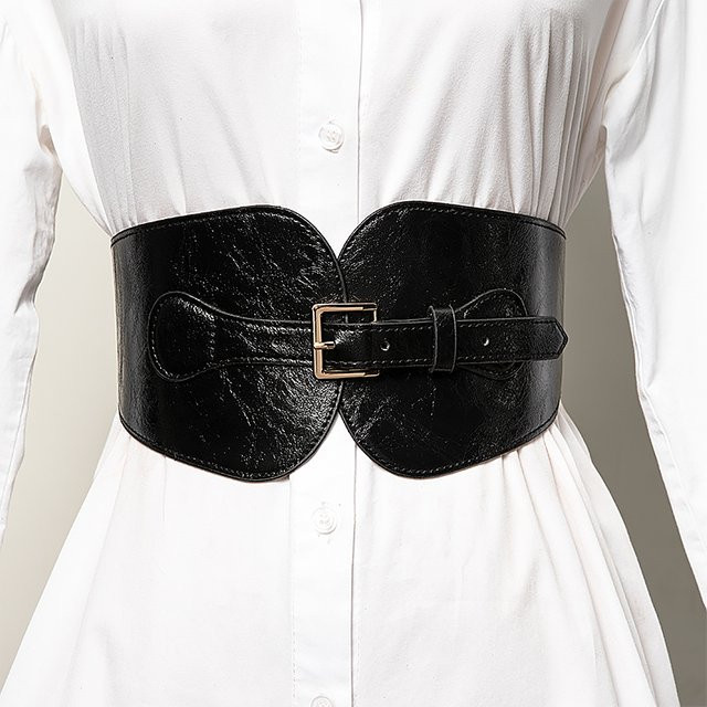 Gürtel Damen, Punk-Stil, Niet, PU, Gummiband - Bild 1
