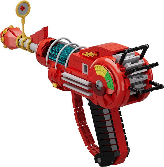 Gorbicks Call of Duty Red Ray Gun Modell Bricks, DIY Spiel Bausteine Kit - Bild 1