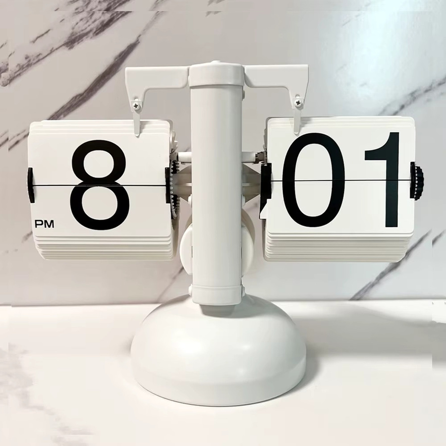 Digitale NEIMZ Flip-Uhr für Tisch und Büro in modernem Design - Bild 4