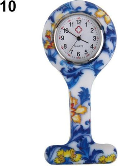 HaoYunLai Taschenuhr, Silikon, Edelstahl, Quarz, Grau, 40 mm - Bild 1
