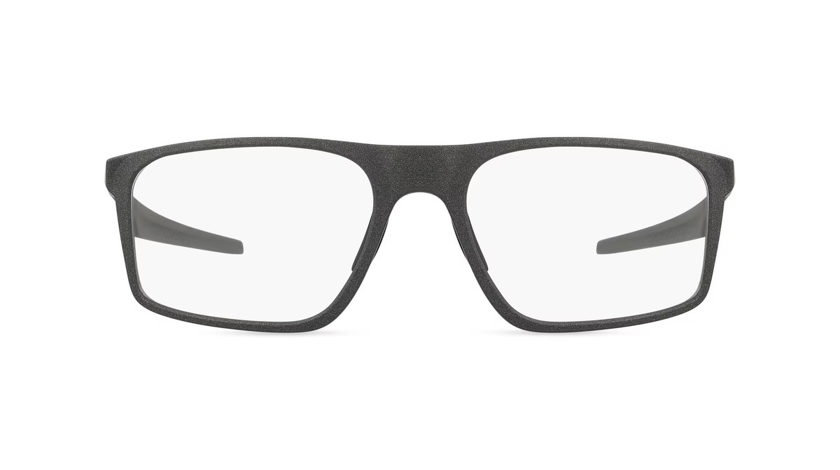 Oakley 0OX8183 BAT FLIP Korrektionsbrille, Vollrand, Quadratisch, Kunststoff, grau, Herren - Bild 1