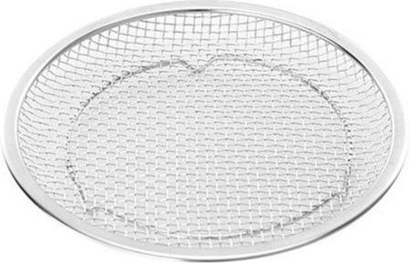 Yangyizhi Edelstahl Sieb mit feinem Netz und zwei Griffen, Silber, Durchmesser: 24 cm - Bild 1