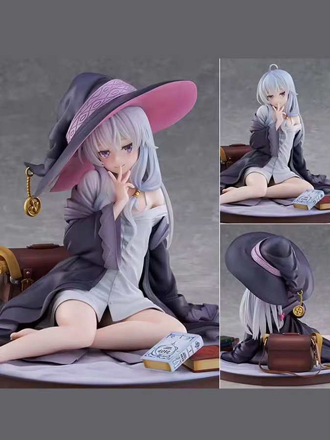 Bandai Wandering Witch: The Journey Of Elaina, Elaina-PVC-Actionfigur, 20 cm - Bild 4