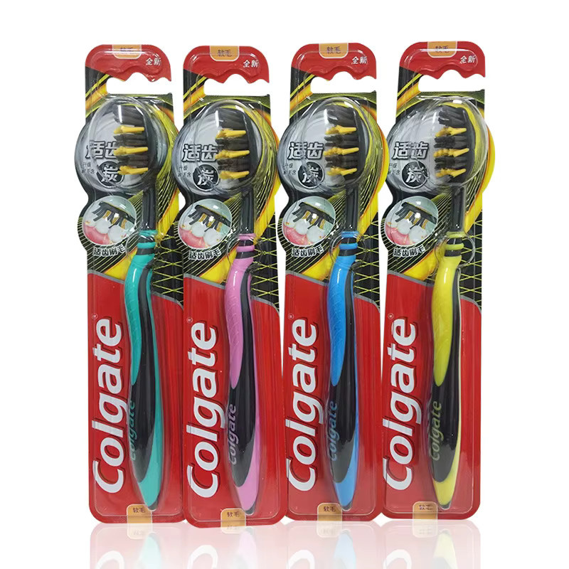 Colgate Bambuskohle-Zahnbürste, weiche Borsten - Bild 5