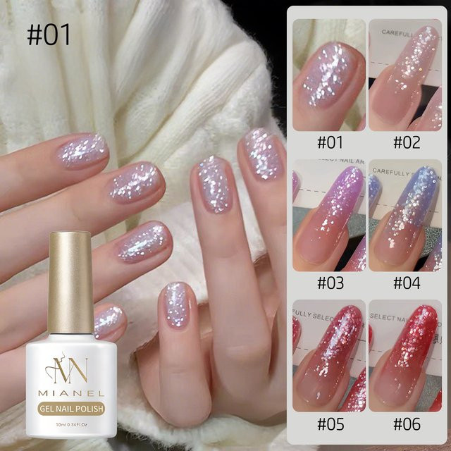 MIANEL Nagellack, Schimmernd, Gel - Bild 1