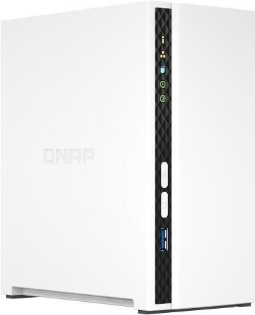 QNAP TS-233 NAS-Server in Weiß mit 2 GB RAM und Gigabit Ethernet - Bild 1