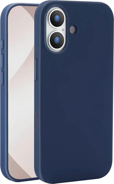 Shockguard Silikon-Schutzhülle für iPhone 17, iPhone 17 Pro und iPhone 17 Pro Max in Dunkelblau (Midnight Blue) - Bild 1