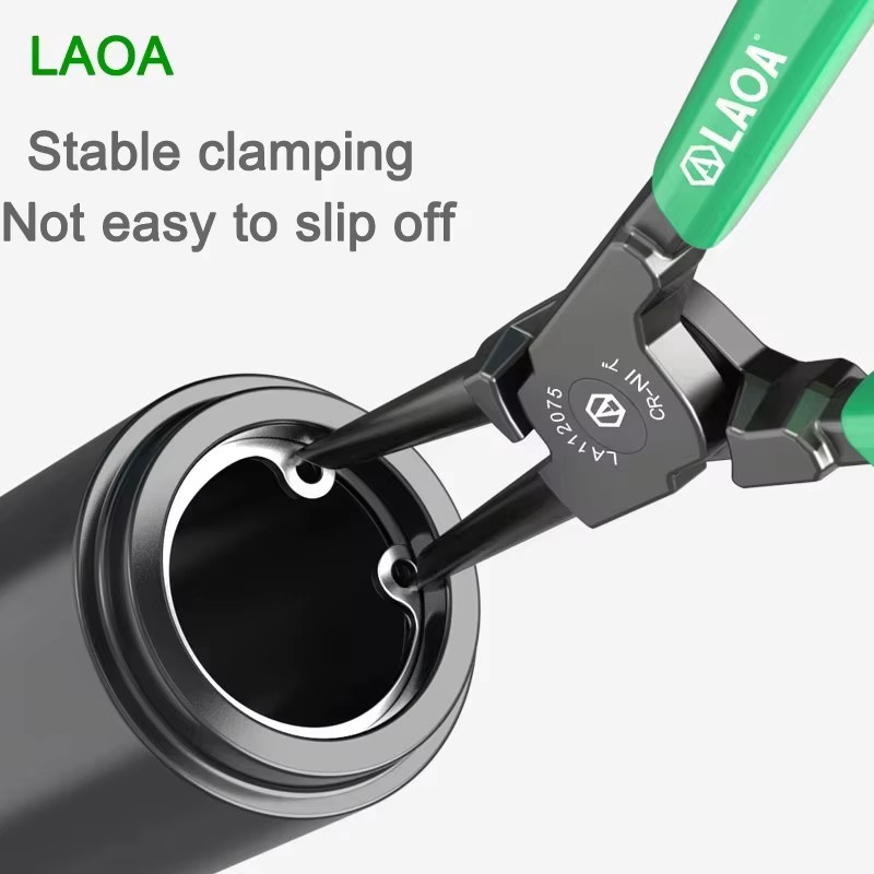 LAOA 7-Zoll Multifunktions-Sicherungsringzange für interne und externe Halteklammern zur Wartung und Reparatur - Bild 2