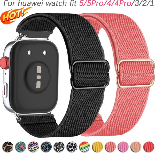 FancyWrist Uhrenarmband Nylon, Schwarz, Unisex - Bild 1