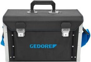 Gedore WK 1091 L Werkzeugkoffer leer aus Metall in Schwarz, B/T/H: 43,0 x 20,0 x 29,0 cm - Bild 1