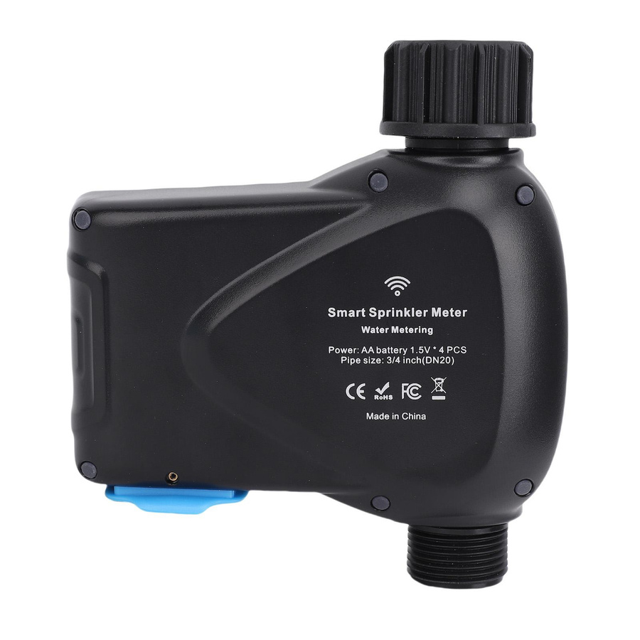 Tuya WiFi Bewässerungscomputer mit integriertem Wasserzähler und Regenfunktion für die automatische Gartenbewässerung ohne Gateway - Bild 3