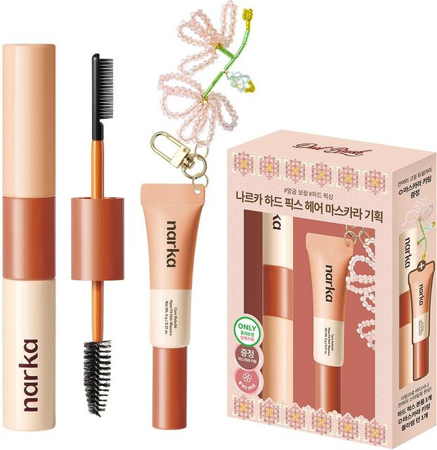 Narka Haartusche Set Hard Fix beige, 2 x 6g, Unisex - Bild 1