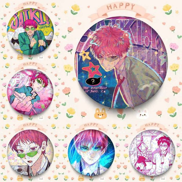 Kayou Brosche Anime Saiki K Tiere - Bild 1
