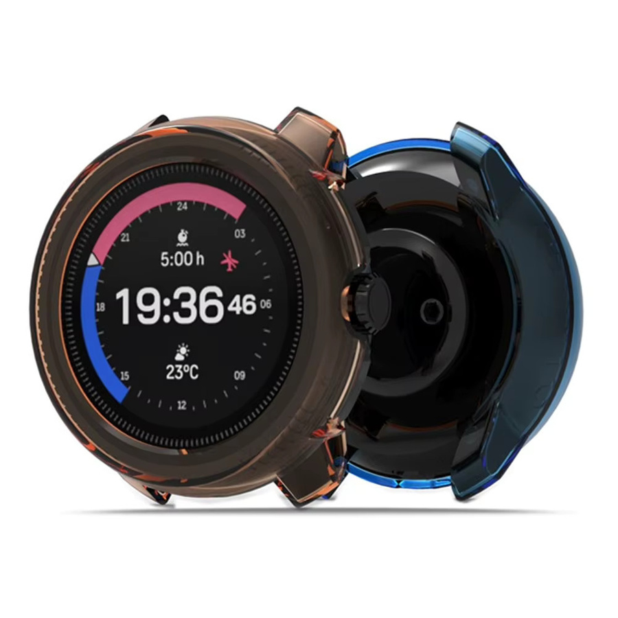 Suunto Displayschutzfolie und TPU-Gehäuse, Schwarz, Unisex - Bild 5