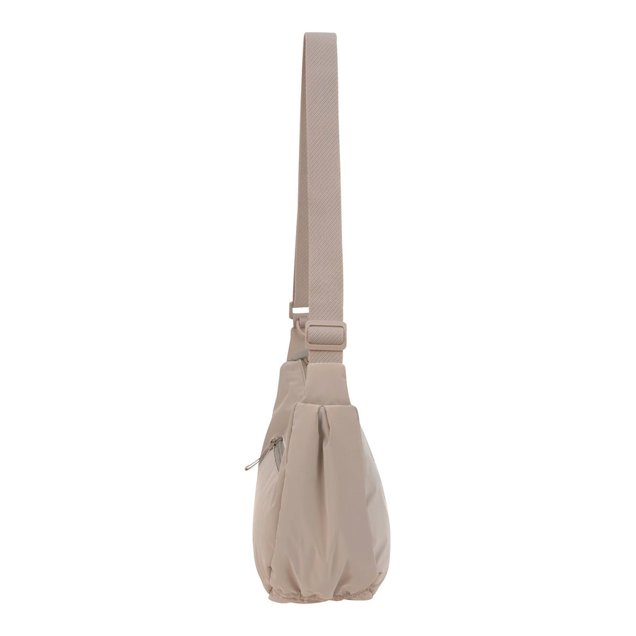 Lässig Bauchtasche Strech Up in Beige aus Textil, B/H/T: 19,0 x 15,0 x 19,0 cm - Bild 2